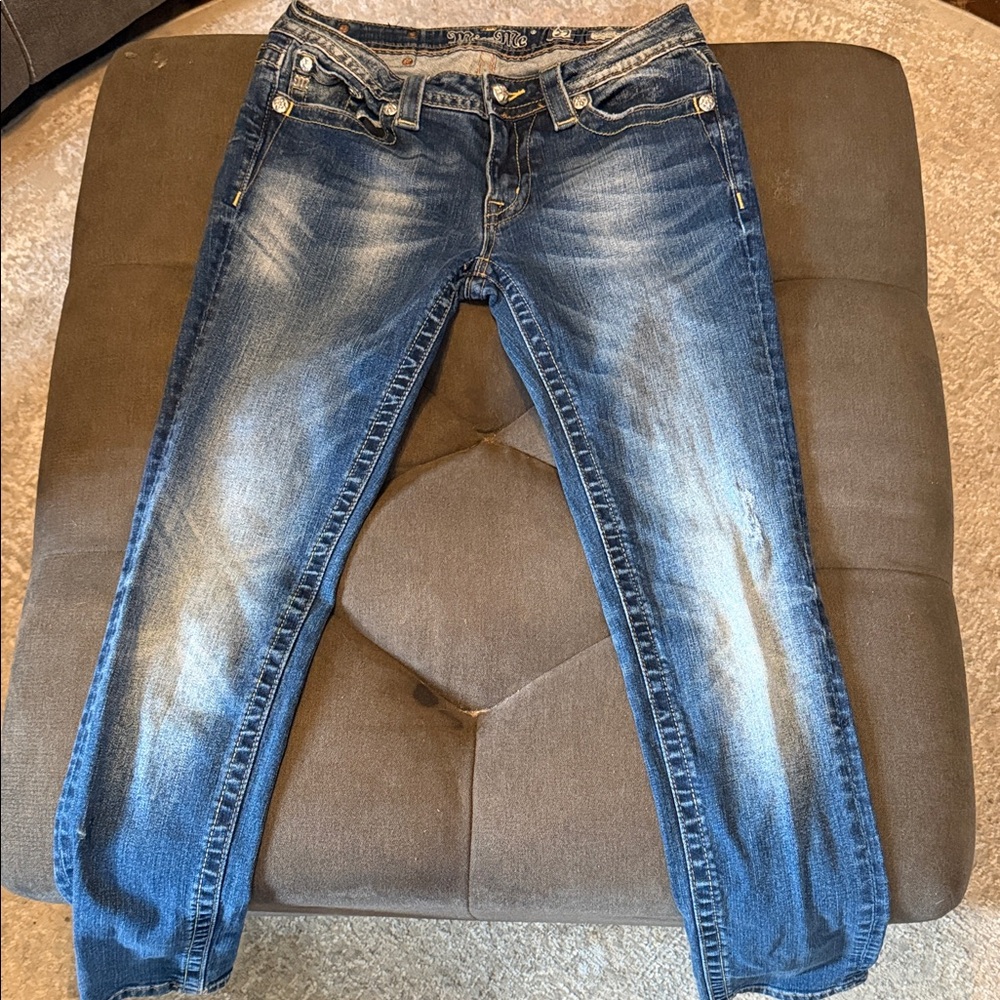 Miss Me Women's Skinny Jeans - Blue